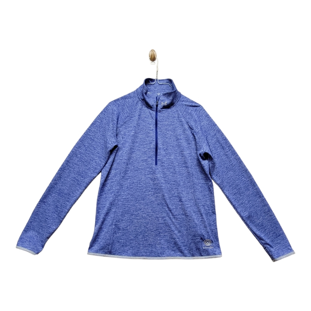 Under Armour Women’s Blue Heather 1/2 Zip Pullover